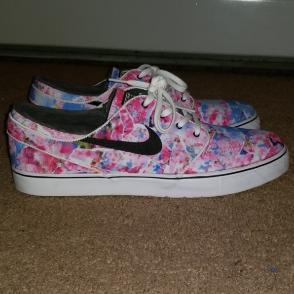 nike sb floral slip on